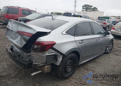 2025 Honda Civic Lx from USA, damaged, VIN 2HGFE2F25SH567871